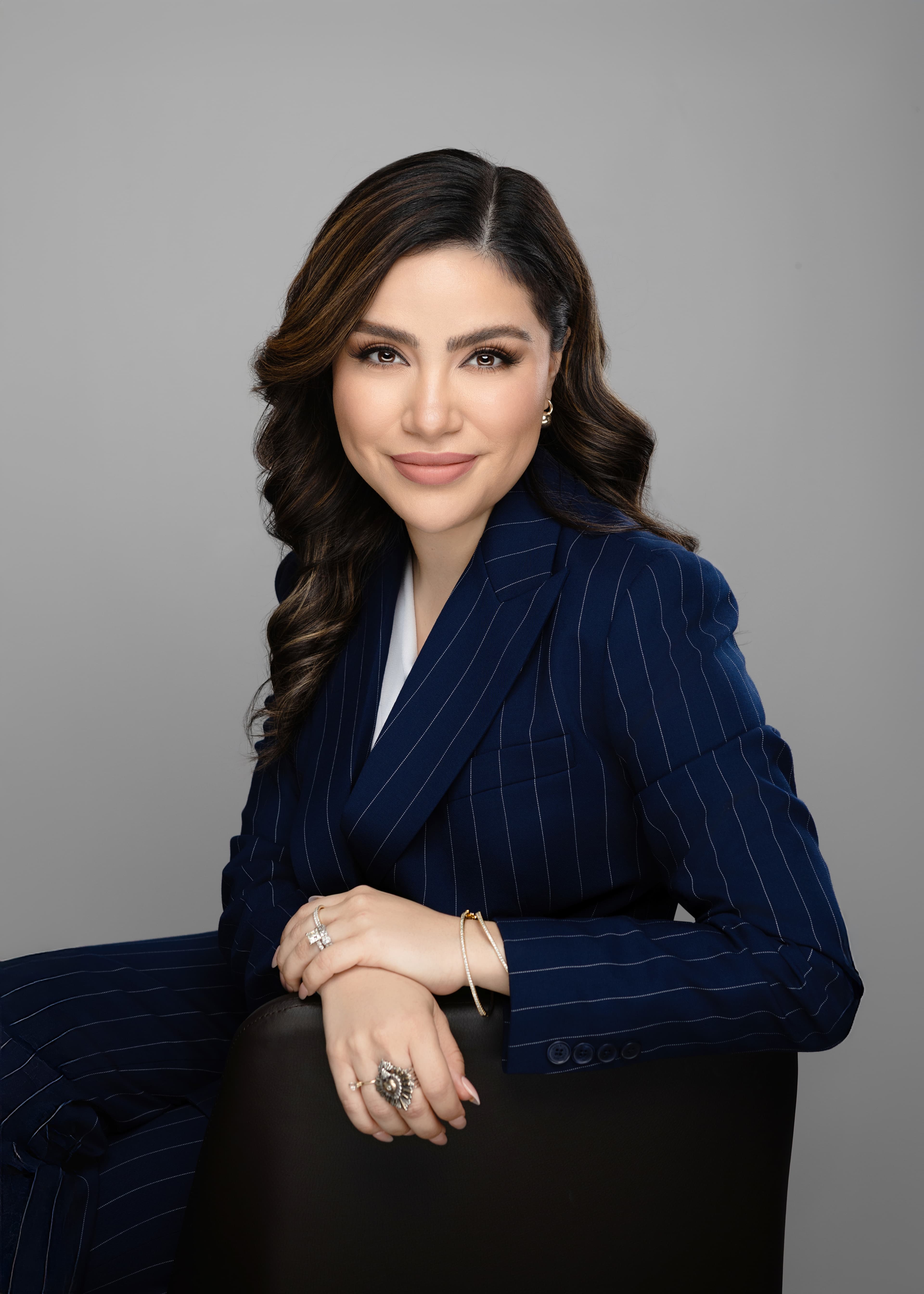 Ariana meeting with client